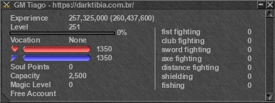 Signature for player GM Tiago